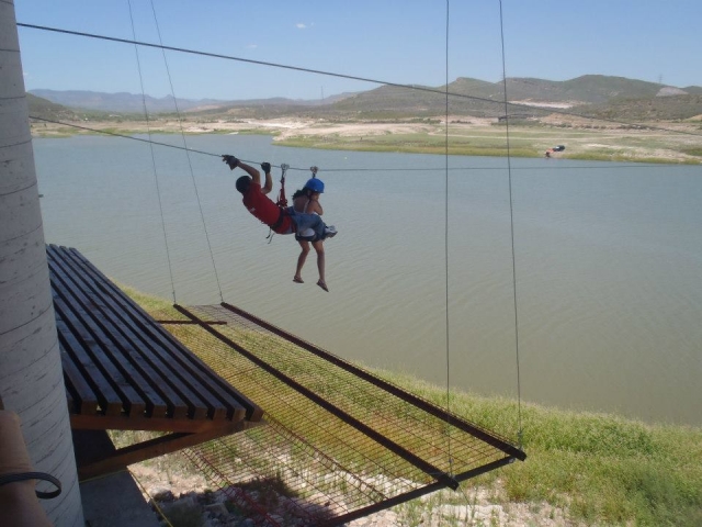  Zip line as a couple 